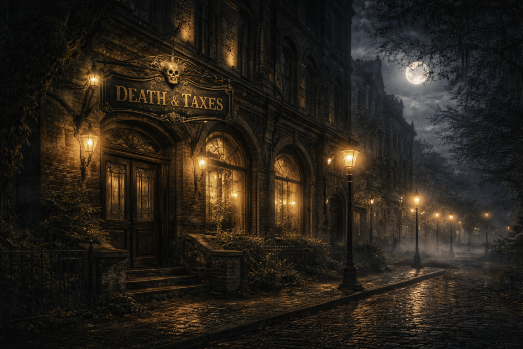 Death & Taxes Building | A Haunted Historic Restaurant in Downtown Raleigh